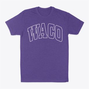Waco Texas Trendy Block Classic Dad T-Shirt