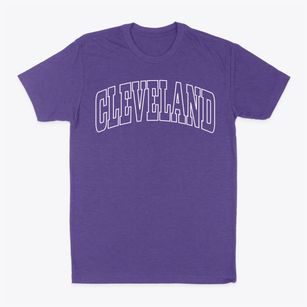 Cleveland North Carolina Trendy Block Classic Dad T-Shirt
