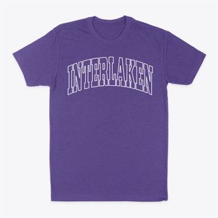 Interlaken New Jersey Trendy Block Classic Dad T-Shirt