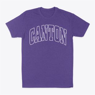 Canton Kansas Trendy Block Classic Dad T-Shirt