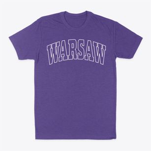Warsaw Ohio Trendy Block Classic Dad T-Shirt