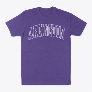 Arlington Washington Trendy Block Classic Dad T-Shirt