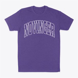 Novinger Missouri Trendy Block Classic Dad T-Shirt