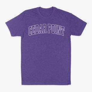 Cedar Point Illinois Trendy Block Classic Dad T-Shirt