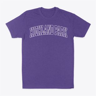 Highland Park Florida Trendy Block Classic Dad T-Shirt