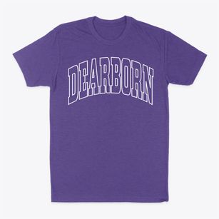 Dearborn Michigan Trendy Block Classic Dad T-Shirt