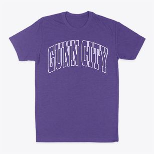Gunn City Missouri Trendy Block Classic Dad T-Shirt