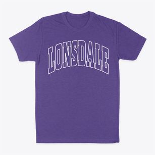 Lonsdale Arkansas Trendy Block Classic Dad T-Shirt