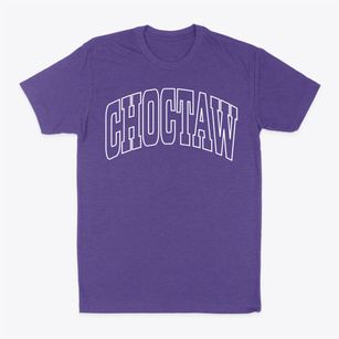 Choctaw Oklahoma Trendy Block Classic Dad T-Shirt