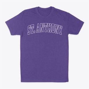 St. Anthony Minnesota Trendy Block Classic Dad T-Shirt