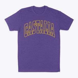 Castalia Ohio Trendy Block Classic Dad T-Shirt