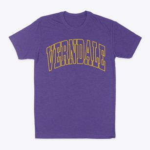Verndale Minnesota Trendy Block Classic Dad T-Shirt
