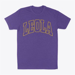 Leola Wisconsin Trendy Block Classic Dad T-Shirt