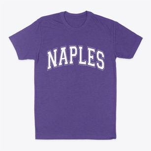 Naples New York Varsity Classic Dad T-Shirt