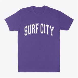 Surf City North Carolina Varsity Classic Dad T-Shirt
