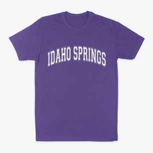 Idaho Springs Colorado Varsity Classic Dad T-Shirt