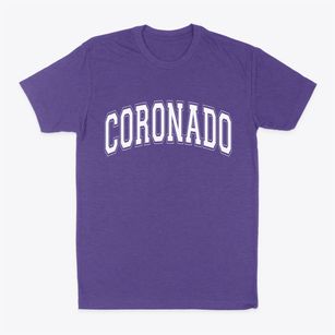Coronado California Varsity Classic Dad T-Shirt