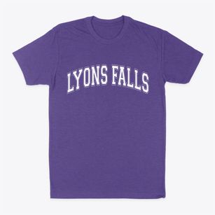 Lyons Falls New York Varsity Classic Dad T-Shirt