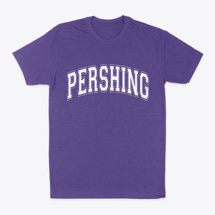 Pershing Wisconsin Varsity Classic Dad T-Shirt