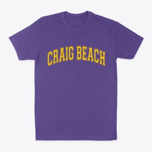 Craig Beach Ohio Varsity Classic Dad T-Shirt