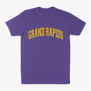 Grand Rapids Ohio Varsity Classic Dad T-Shirt