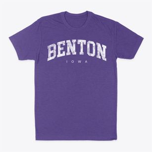 Benton Iowa Urban Vibe Classic Dad T-Shirt