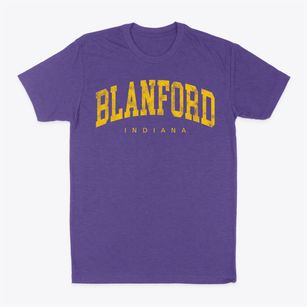 Blanford Indiana Urban Vibe Classic Dad T-Shirt