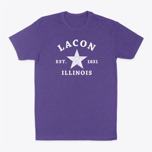 Lacon Illinois Star Classic Dad T-Shirt