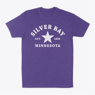Silver Bay Minnesota Star Classic Dad T-Shirt