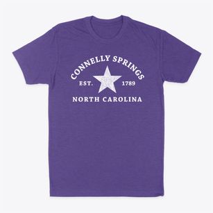Connelly Springs North Carolina Star Classic Dad T-Shirt