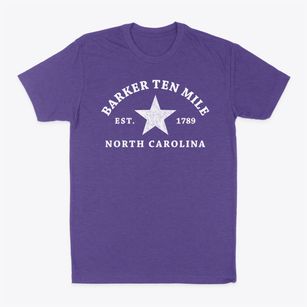 Barker Ten Mile North Carolina Star Classic Dad T-Shirt