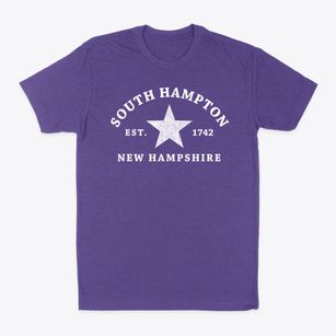 South Hampton New Hampshire Star Classic Dad T-Shirt