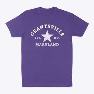 Grantsville Maryland Star Classic Dad T-Shirt