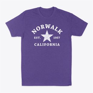 Norwalk California Star Classic Dad T-Shirt