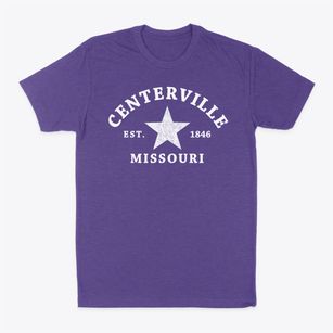 Centerville Missouri Star Classic Dad T-Shirt
