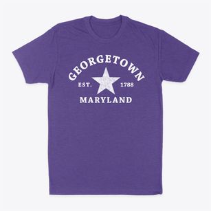 Georgetown Maryland Star Classic Dad T-Shirt