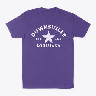 Downsville Louisiana Star Classic Dad T-Shirt