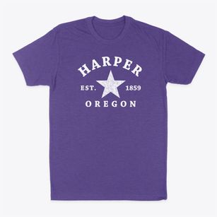 Harper Oregon Star Classic Dad T-Shirt