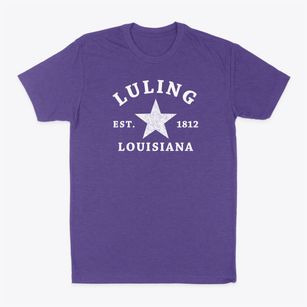 Luling Louisiana Star Classic Dad T-Shirt