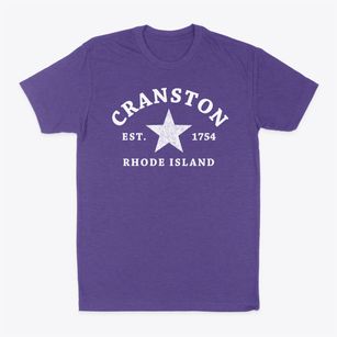 Cranston Rhode Island Star Classic Dad T-Shirt