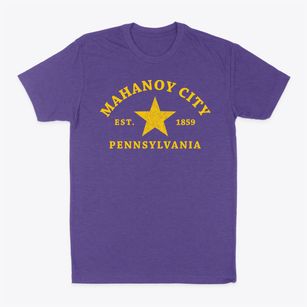 Mahanoy City Pennsylvania Star Classic Dad T-Shirt