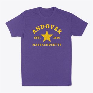 Andover Massachusetts Star Classic Dad T-Shirt