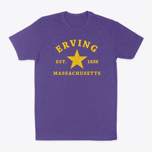 Erving Massachusetts Star Classic Dad T-Shirt