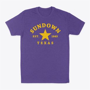 Sundown Texas Star Classic Dad T-Shirt