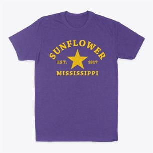 Sunflower Mississippi Star Classic Dad T-Shirt