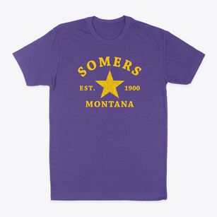 Somers Montana Star Classic Dad T-Shirt