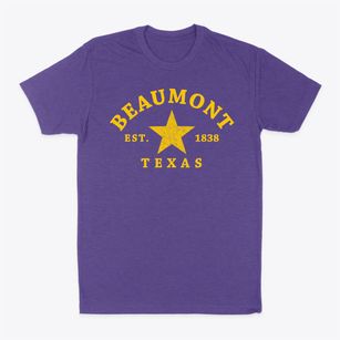 Beaumont Texas Star Classic Dad T-Shirt