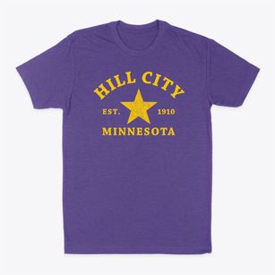 Hill City Minnesota Star Classic Dad T-Shirt