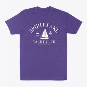 Spirit Lake Idaho Yacht Club Classic Dad T-Shirt