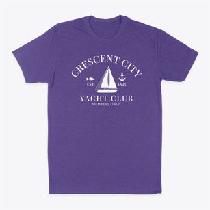 Crescent City Florida Yacht Club Classic Dad T-Shirt